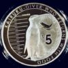 2014 New Zealand Kairuku Penguin Proof Silver Coin