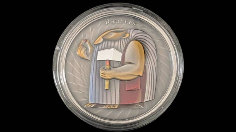 Worlds Of Cryptids Dwarves Ag999 1 Oz