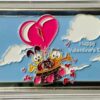 Happy Valentines Day GARFIELD & ODIE 1 Oz Silver Bar