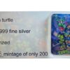 Teenage Mutant Ninja Turtles1 troy oz Silver Art Bar - Image 5