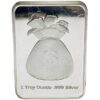 Scrooge Mcduck Christmas 'No Discounts' Silver Bar - Image 2