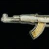 ASSAULT RIFLE Gilded 2 Oz Silver Coin - Image 6
