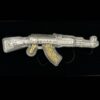 ASSAULT RIFLE Gilded 2 Oz Silver Coin - Image 7