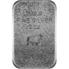 Dia de Los Muertos 2 oz 999.9 silver cast bar - Image 2