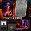 Dia de Los Muertos 2 oz 999.9 silver cast bar - Image 5