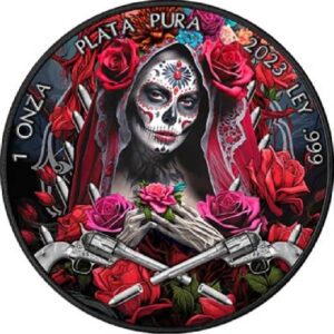 SANTA MUERTE Libertad 1 Oz Silver coin