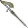 2.5 Oz SWORD OF SAINT GABRIEL Gold Gilded Silver Medal