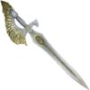 2.5 Oz SWORD OF SAINT GABRIEL Gold Gilded Silver Medal - Image 2