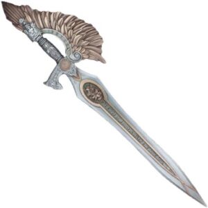 SWORD OF SAINT GABRIEL Pink Gilded Silver Medal