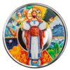 Jesus the Creator 1 Oz Silver Colorized Coin - Image 2