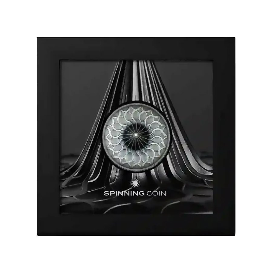 Spinning Top Shaped 1 oz Silver Coin - Image 2