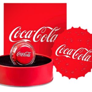 Coca Cola 6 Gram Silver Bottle Cap Shape Coin