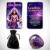 Gemstone Goddesses Amethyst Colorized 1 oz Silver