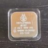Glowing Pumpkin 2 Oz Colorized Silver Bar - Image 2