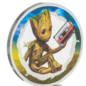 Star Wars of the galaxy Groot 1 Oz Silver Coin