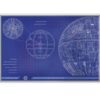 Star Wars Blueprint Series Death Star 1 oz Silver Foil - Image 4