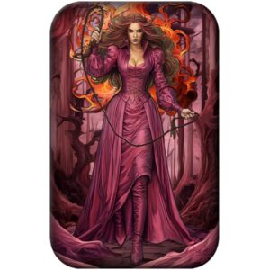 The Seven Deadly Sins Lust 2 Oz silver cast bar