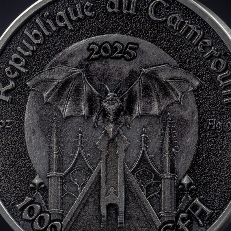 The Raven 1 Oz Silver High Relief Silver Coin - Image 4