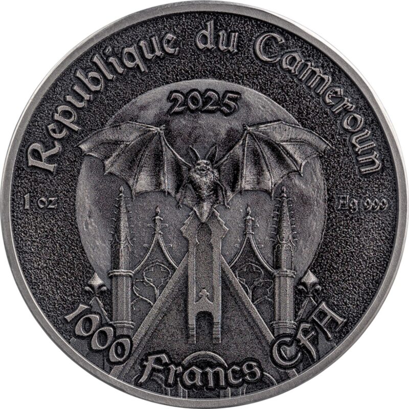 The Raven 1 Oz Silver High Relief Silver Coin - Image 6