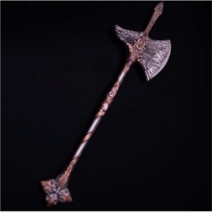 2.5 Oz Halberd of Raphael Rose Gold Gilt Silver Stacker