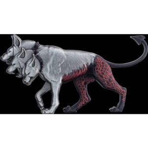 Mythology Creature Cerberus 2 Oz Silver Stacker