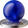 Moon Solar System 2 Oz Antique Finish Silver Coin