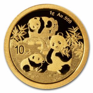 2025 China Panda 1g Gold Coin
