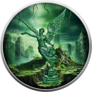 Nature Of Forces Libertad Earth 1 Oz Colorized Silver Coin