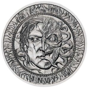 Intaglio Mint Seven Deadly Sins Envy 1 Oz Silver Coin