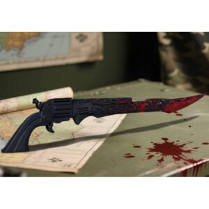 GUNBLADE Obsidian with color 2 Oz Silver Coin