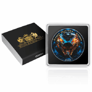 Cyber Hunters Cobra 1 Oz Colorized Silver Coin