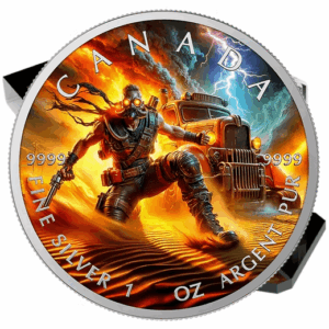 Diesel fury Colorized 1 Oz Silver Coin