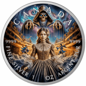 The Puppeteer  Colorized 1 Oz Silver Coin
