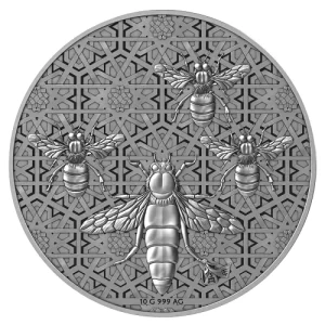 Queen Bee 10g Relief Proof Silver Medal