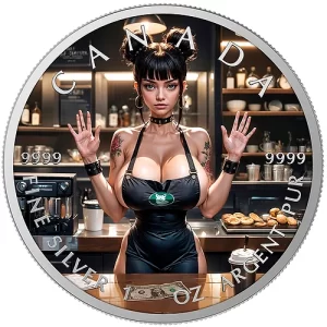 Sweet Surrender 1 Oz Colorized Silver Coin