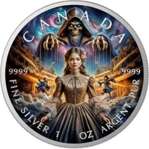 The Puppeteer 1 Oz Colorized Silver Coin