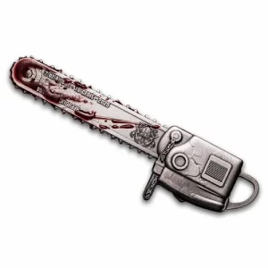 Bloody Chainsaw 2 Oz Silver Coin