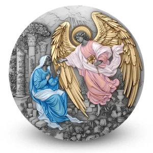 Gabriel The Herald of Salvation 2 Oz silver Coin