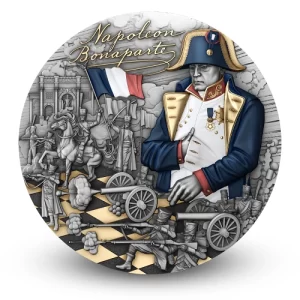 Napolean Bonaparte 2 Oz Ultra High Relief Silver Coin