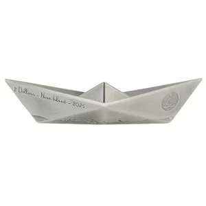Unfolded Dreams Paper Boat 2 Oz Silver Coin