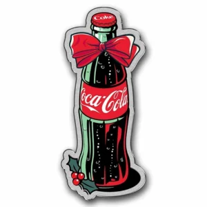Coca Cola Bottle Shaped 1 Oz Silver Coin