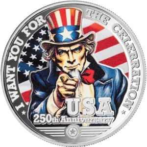Uncle Sam 1/2 Oz Silver coin