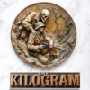 Warmonger 1 KG Colorized HR Copper Coin