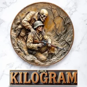 Warmonger 1 KG Colorized HR Copper Coin