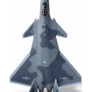 China Jengdu J-20 Mighty Dragon Colorized 1 Oz Copper Medal