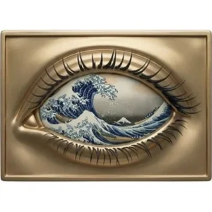 Eyes Of Beholder 1 KG Gold Gilded Copper Medal