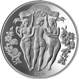 Celestial Bueaty The three graces Bullion Signature Edition 1 Oz Silver Coin