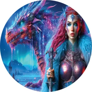ICEFIRE COVEN QUEEN HALF OUNCE Silver Coin