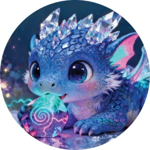 SHIVERGLASS BABY HALF OUNCE Silver Coin