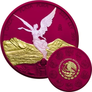 Space Pink Opal 1 Oz Silver Libertad